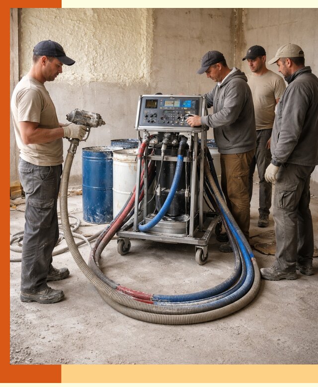 Аренда установки для напыления ППУ в Обнинске на выгодных условиях