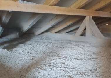 Утепление кровли Эковатой